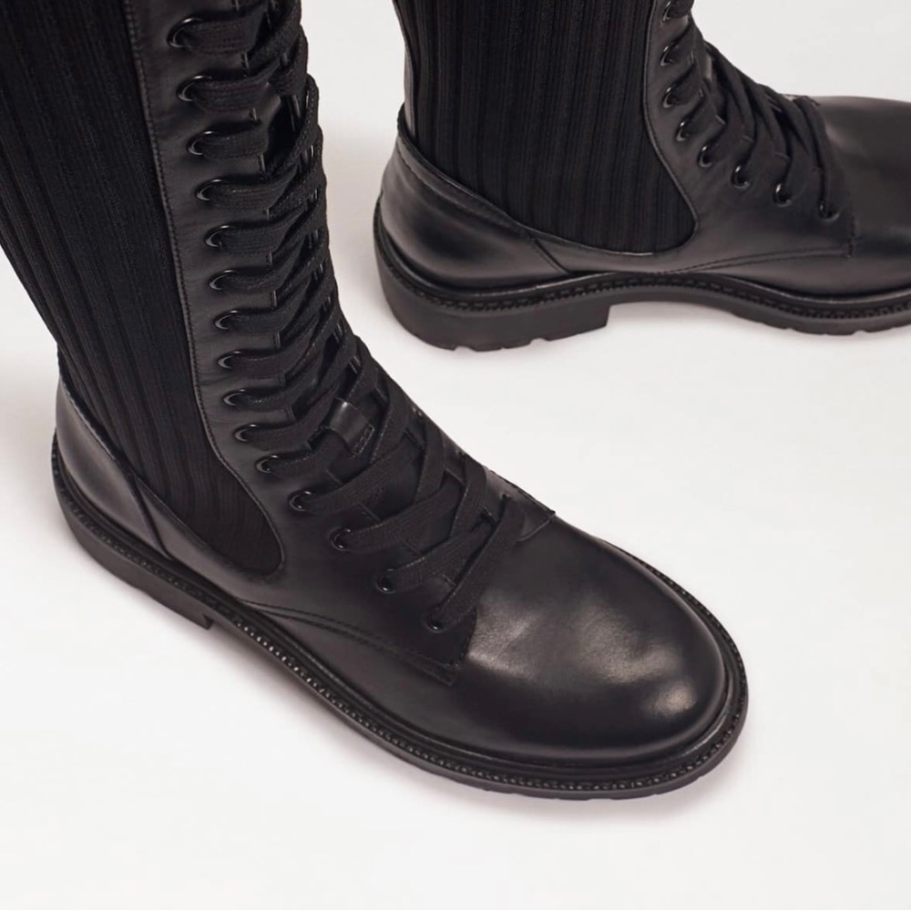 Lila Lace Up Tall Boot Sam Edelman - Picture 6 of 6